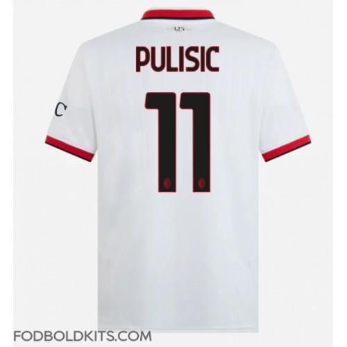 AC Milan Christian Pulisic #11 Udebanetrøje 2024-25 Kortærmet